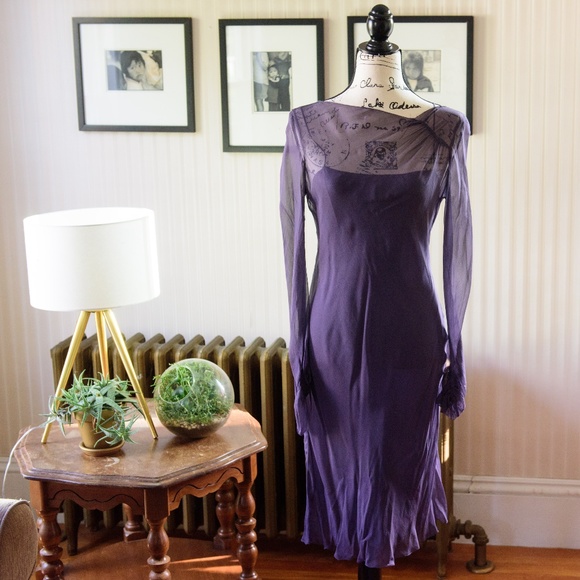 Jean Paul Gaultier Dresses & Skirts - Vintage Jean Paul Gaultier Sheer Lowback Dress